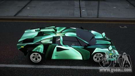 Lamborghini Countach Aireber S6 for GTA 4