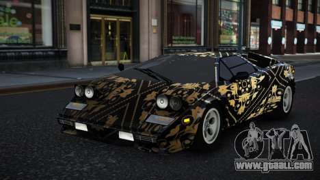 Lamborghini Countach Aireber S7 for GTA 4