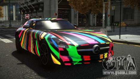 Mercedes-Benz SLS Sater S8 for GTA 4
