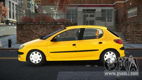 Peugeot 206 Jiwrod for GTA 4