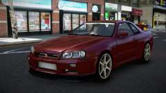 Nissan Skyline R34 Fale for GTA 4