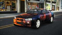 Nissan Skyline R34 Ganleen S14 for GTA 4