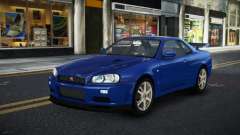 Nissan Skyline R34 Ganleen for GTA 4