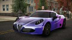 Alfa Romeo 4C Thysteus S8 for GTA 4