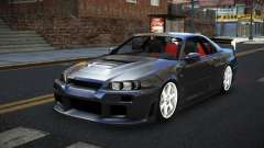 Nissan Skyline R34 Hustek for GTA 4