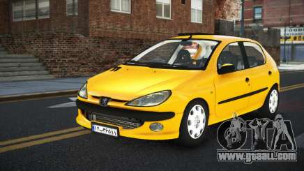 Peugeot 206 Jiwrod for GTA 4