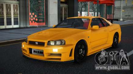 Nissan Skyline R34 Sawsovoki for GTA 4