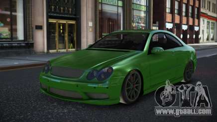 Mercedes-Benz CLK55 AMG Sujpaye for GTA 4
