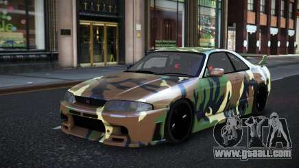 Nissan Skyline R33 Alsonry S13 for GTA 4