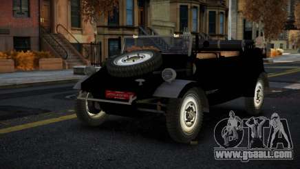 Volkswagen Kubelwagen Saqizodu for GTA 4
