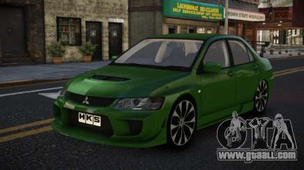 Mitsubishi Lancer Evolution VIII Fuaxu for GTA 4