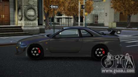 Nissan Skyline R34 Etet for GTA 4