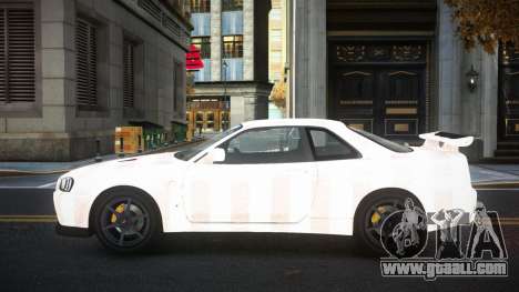 Nissan Skyline R34 Gaselly S13 for GTA 4