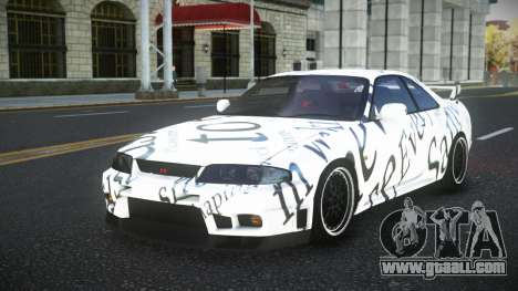 Nissan Skyline R33 Hacoley S9 for GTA 4