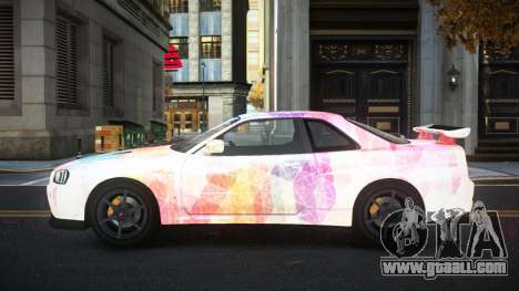 Nissan Skyline R34 Gaselly S12 for GTA 4