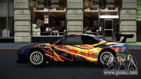 Nissan Skyline R34 Jagrao S7 for GTA 4