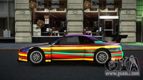 Nissan Skyline R34 Jagrao S8 for GTA 4