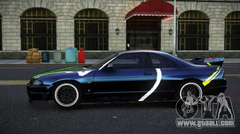 Nissan Skyline R33 Hacoley S14 for GTA 4