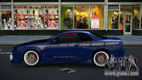 Nissan Skyline R34 Mero for GTA 4