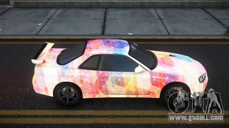 Nissan Skyline R34 Gaselly S12 for GTA 4