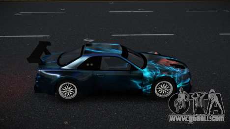 Nissan Skyline R34 Jagrao S6 for GTA 4