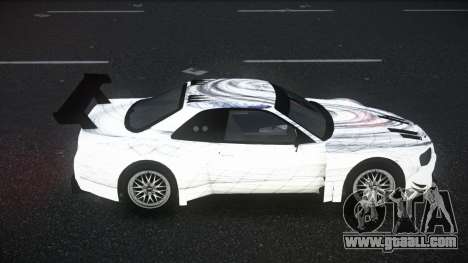 Nissan Skyline R34 Jagrao S9 for GTA 4