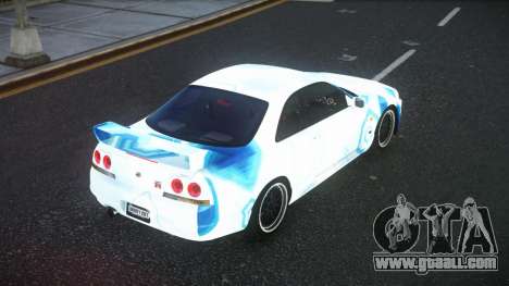Nissan Skyline R33 Hacoley S7 for GTA 4
