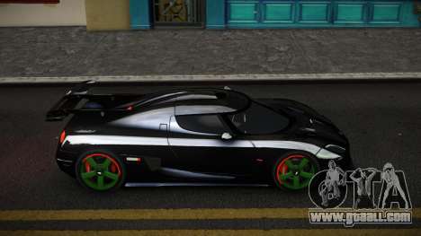 Koenigsegg Agera Carva for GTA 4