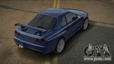 Nissan Skyline GT-R R34 99th for GTA San Andreas