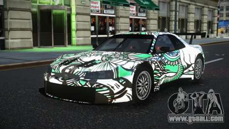 Nissan Skyline R34 Jagrao S4 for GTA 4