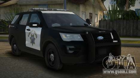 Ford Explorer Police 16th for GTA San Andreas
