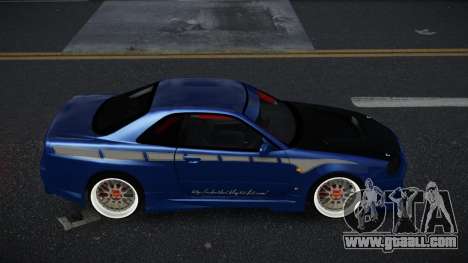 Nissan Skyline R34 Mero for GTA 4