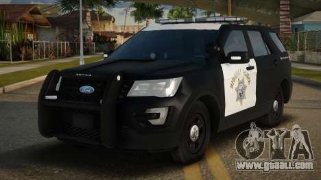 Ford Explorer Police 16th for GTA San Andreas