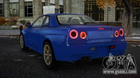 Nissan Skyline R34 Cuzdu for GTA 4