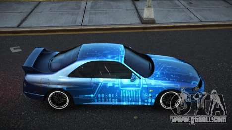 Nissan Skyline R33 Hacoley S4 for GTA 4