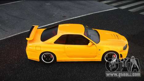 Nissan Skyline R34 Zecape for GTA 4