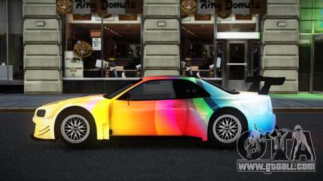 Nissan Skyline R34 Jagrao S12 for GTA 4