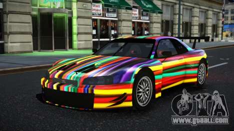 Nissan Skyline R34 Jagrao S8 for GTA 4