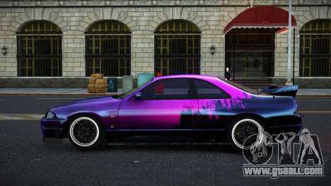 Nissan Skyline R33 Hacoley S5 for GTA 4