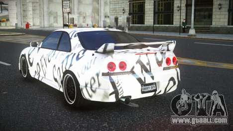 Nissan Skyline R33 Hacoley S9 for GTA 4