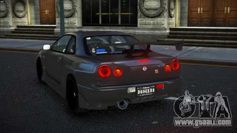 Nissan Skyline R34 Etet for GTA 4