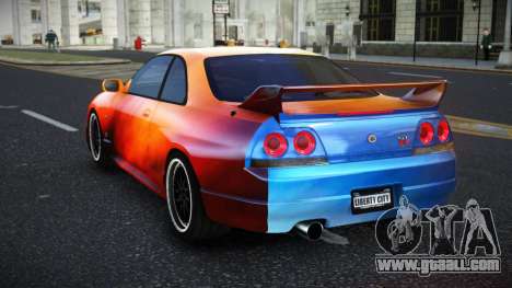 Nissan Skyline R33 Hacoley S11 for GTA 4