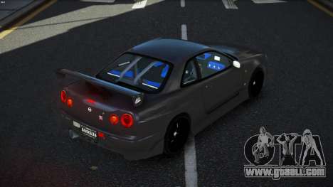 Nissan Skyline R34 Etet for GTA 4