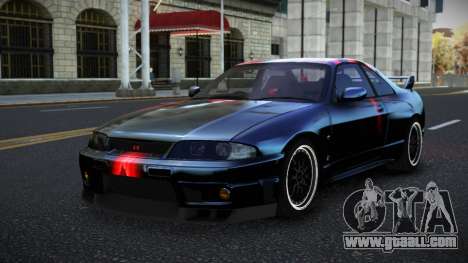 Nissan Skyline R33 Hacoley S6 for GTA 4