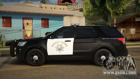 Ford Explorer Police 16th for GTA San Andreas