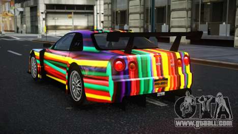 Nissan Skyline R34 Jagrao S8 for GTA 4