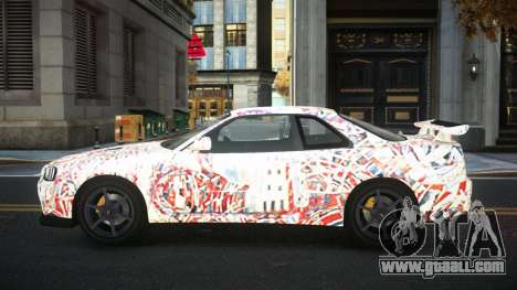 Nissan Skyline R34 Gaselly S1 for GTA 4
