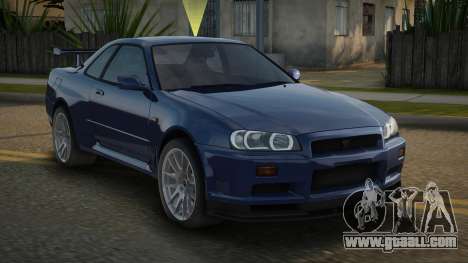 Nissan Skyline GT-R R34 99th for GTA San Andreas