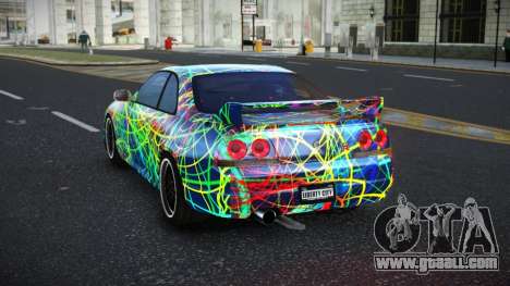 Nissan Skyline R33 Hacoley S8 for GTA 4