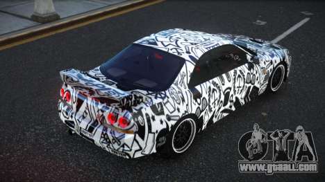 Nissan Skyline R33 Hacoley S13 for GTA 4